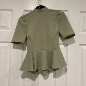 Peplum shirt